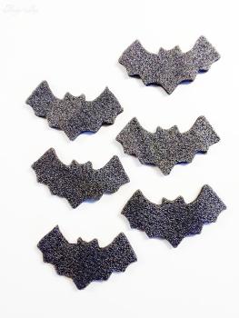 6 Schaumstoff Fledermäuse